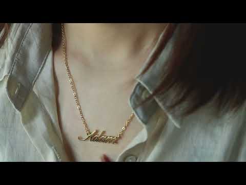 Adam name necklace