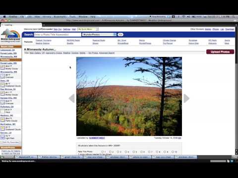 Quicktime X Screen Recording Shown Via Wunderground Com Tutorial