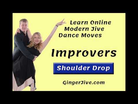 Modern Jive Improvers Move - Shoulder Drop | Learn to dance Modern Jive QUICKLY!