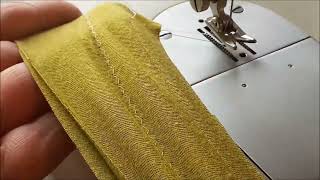 How to Sew with Stretch Fabric without Problems (Vintage Sewing Machine Settings)
