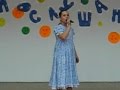 Щеголева Елизавета, 9 лет, Песня "Кушай кашу кашалот". 
