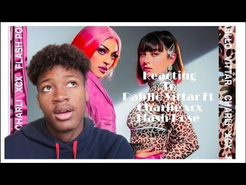 Racting to  Pabllo Vittar ft Charlie XCX _ Flashpose (offical music video )Reaction\reacao