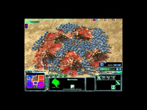 5 Ultralisks vs 500 Marines