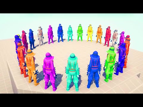 SECRET UNITS BATTLE ROYALE Free For All Ring | TABS - Totally Accurate Battle Simulator