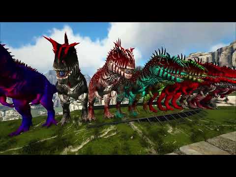 Ark Breeding And Mutation Madness - Tilly Collection, Carcharodontosaurus