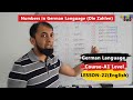 A1 German Course Lesson 22 Numbers In German Counting In German Zahlen In Deutsch English
