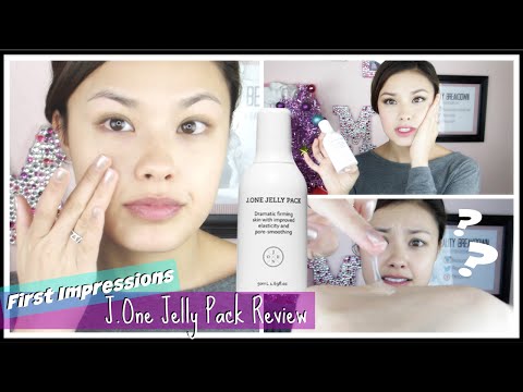 First Impressions ♥ J.One Jelly Pack Review 하지원 뷰티 시크릿 Video