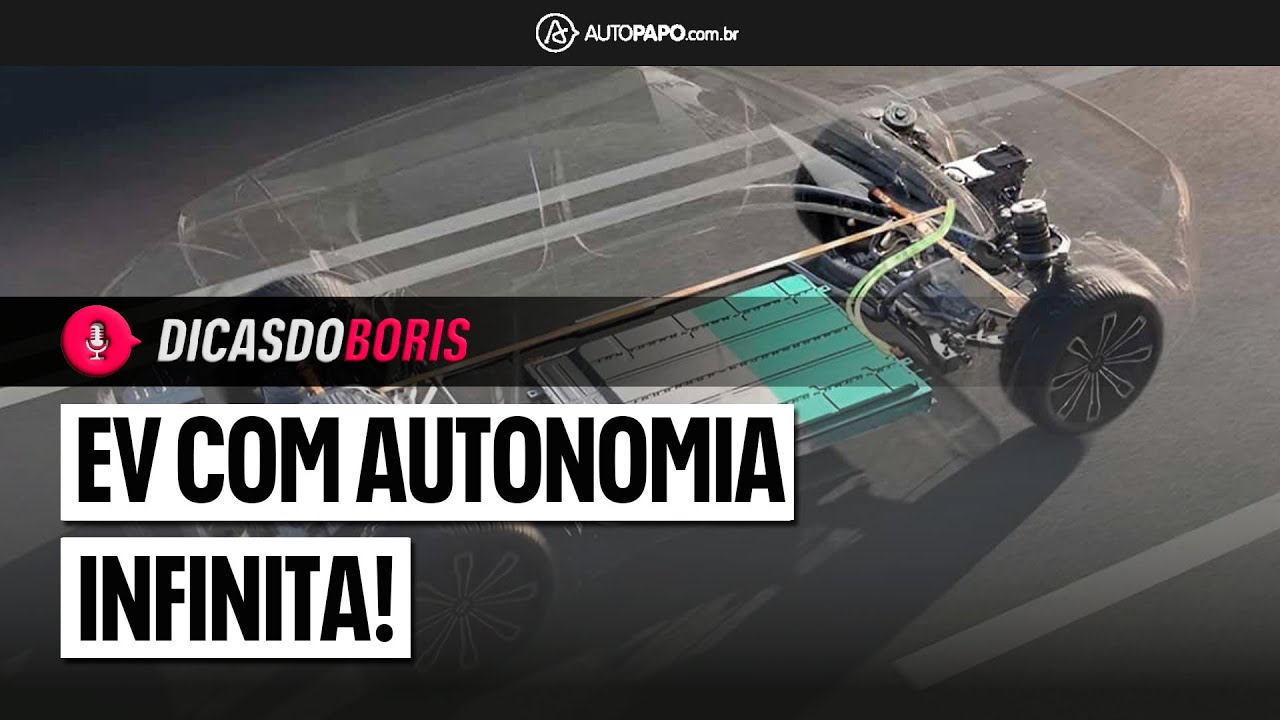 CARRO ELÉTRICO COM GERADOR EMBUTIDO? SIM, EXISTE