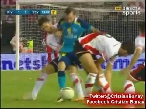 River 1 Sevilla 0 (Relato Pablo Giralt) Supercopa  Euroamericana 2015