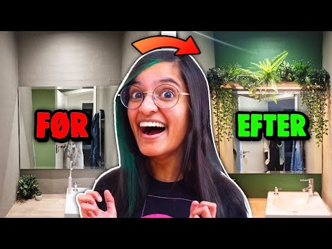 JEG GIVER VORES BADEVÆRELSE EN MAKEOVER - Projekt Nørdehjem