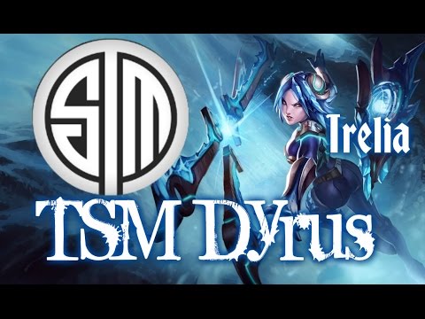 TSM Dyrus IRELIA vs Vladimir Top Lane - League of Legends Ranked Game North America