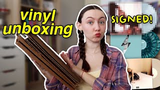 NEW RELEASES VINYL UNBOXING! (sabrina carpenter, niall horan, + more!!!)
