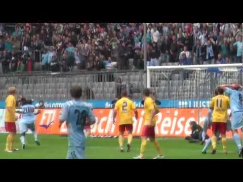 1860 - KSC / 1:0 Tor von Schindler / 23.07.11