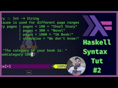 Learn Haskell : Part B - Haskell Constructs #haskell #programming #beginners