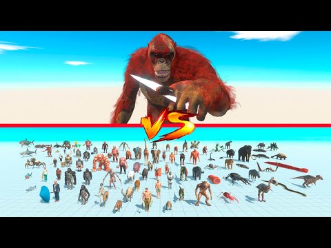 Skar King vs All Units - Animal Revolt Battle Simulator