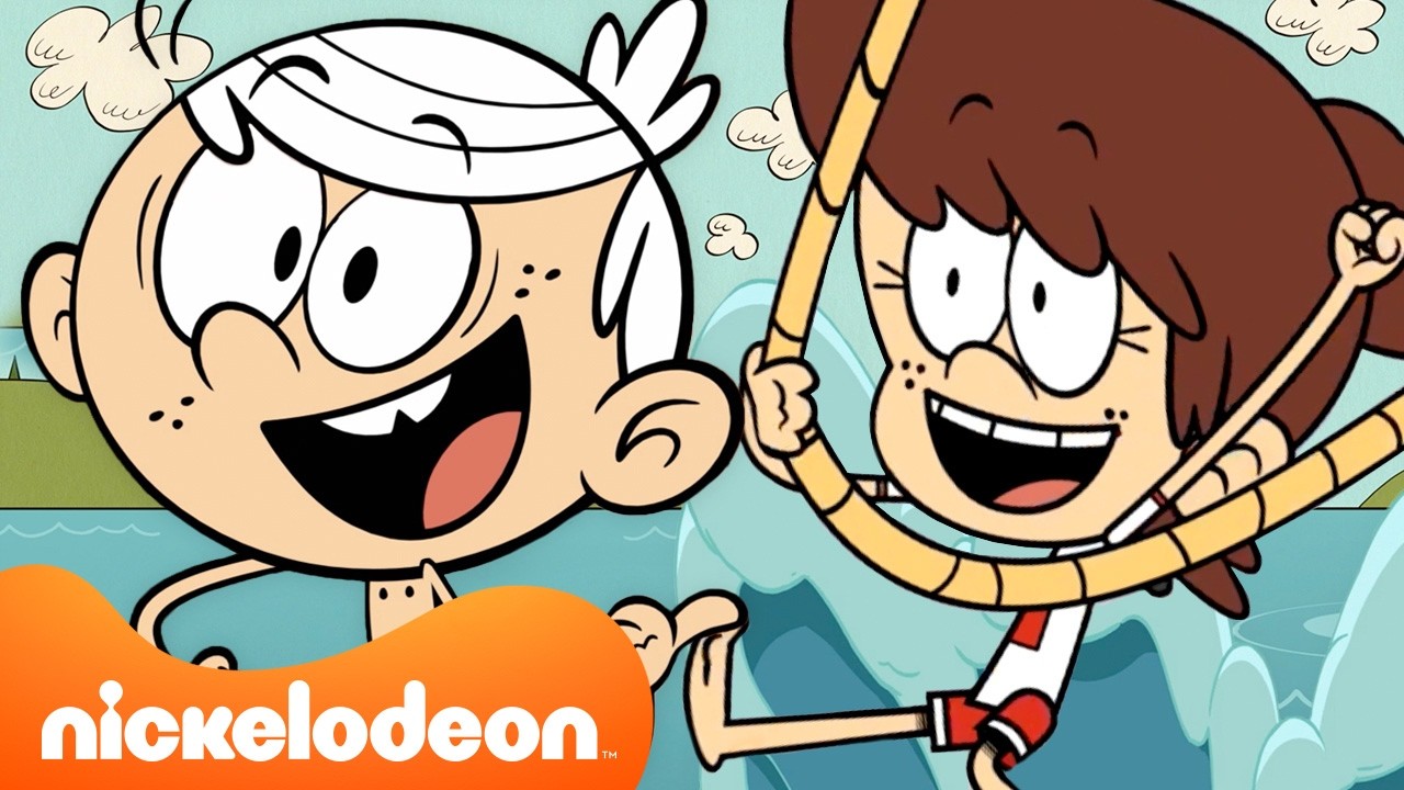 ساعة كاملة من المرح في الهواء الطلق مع عائلة لاود! 🌳☀️ | منزل لاود | Nickelodeon Arab