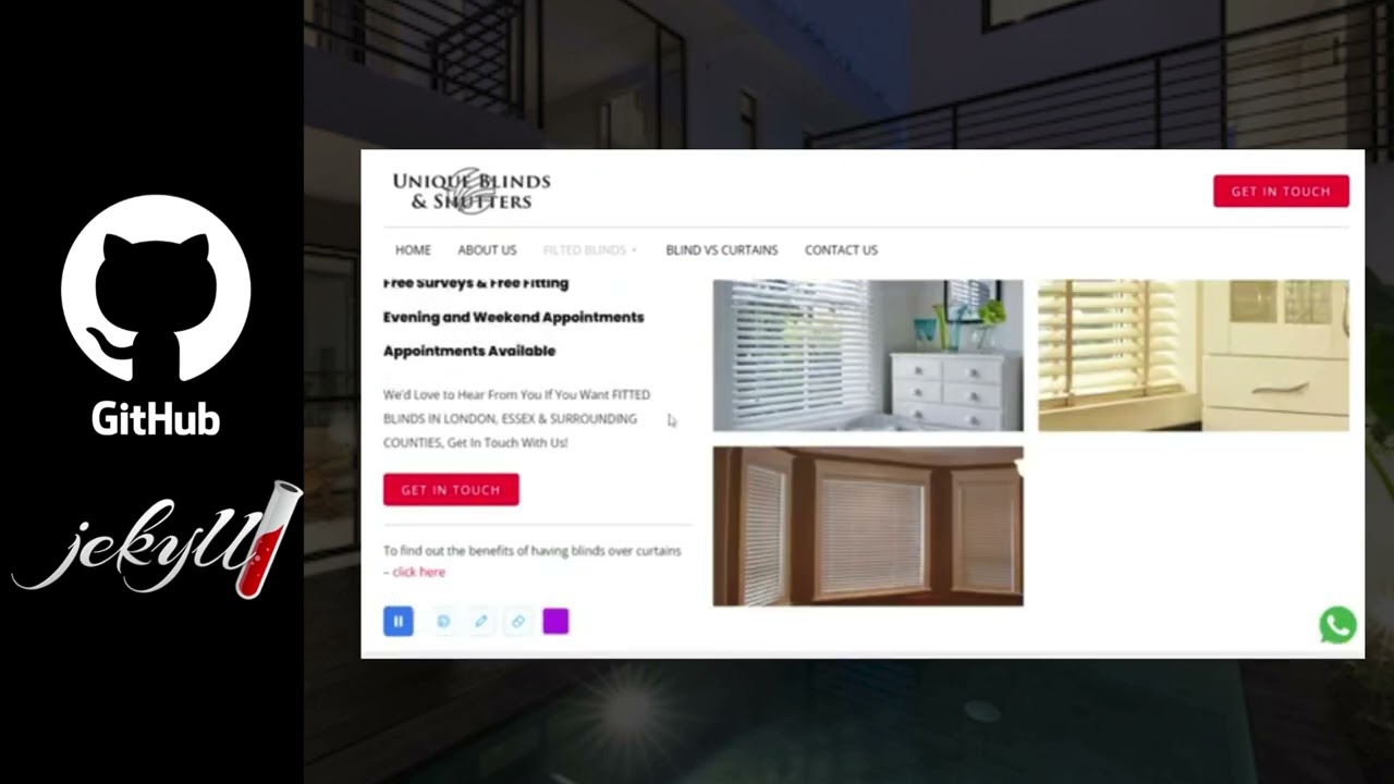 Jekyll Static Site Generator Ruby on Rails