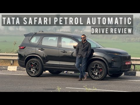 Tata Safari Petrol Automatic Drive Review - New Heart!