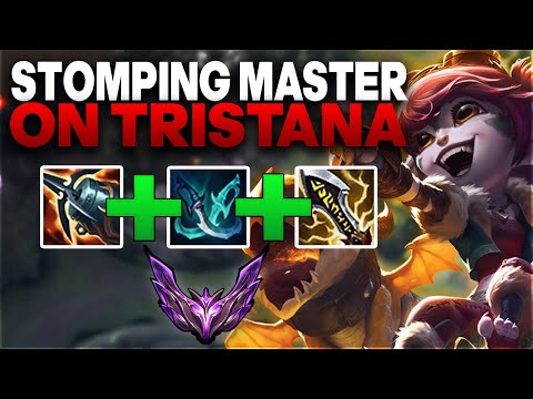 This is what a Master Tristana looks like - Tristana ADC Gameplay