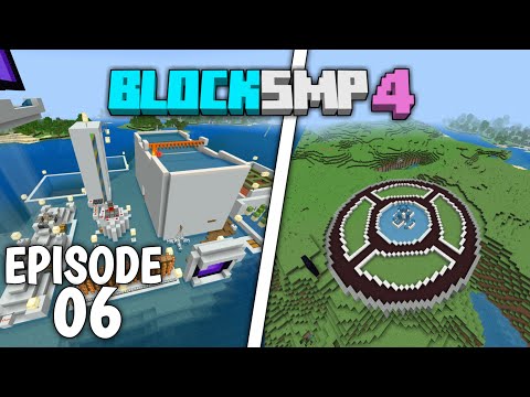 QUAD FARMS AND SHOPPING DISTRICT ~ BlockSMP Season 4 Episode 6 ~ Minecraft Let's Play