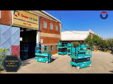 Scissor Lift Family - Slab Type Manlift - Up to 21 M Working Height I Onder Lift