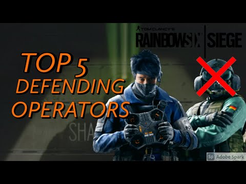 Is Jäger Still  a Top 5 Defenders Rainbow Six Siege. These operators can take you to Champion.