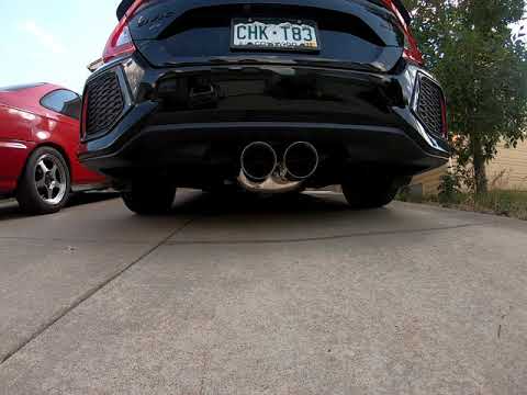 2019 Civic Si Remark Catback Exhaust Coldstart + Light Revving