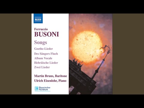 Album vocale, Op. 30: No. 1. Il fiore del pensiero