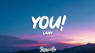 Download lagu LANY - you! (Lyrics) mp3