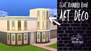 How to Build an Art Deco Roof- Sims 4 Roofing Tutorial