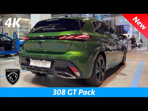 Peugeot 308 2022 - First FULL Review in 4K | Exterior - Interior (GT Pack), Price