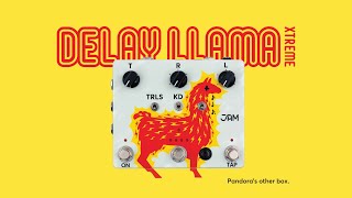 Video thumbnail for JAM pedals | Delay Llama XTREME by JAM pedals