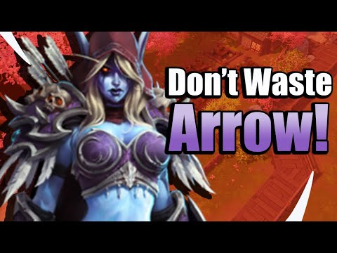Hold the Line! Sylvanas Waiting on Wailing Arrow - Heroes of the Storm w Kiyeberries