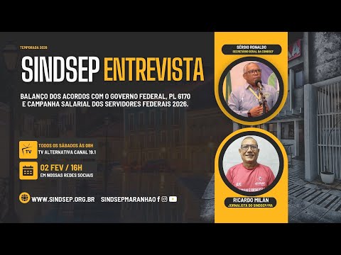 Secretário Geral da Condsef, Sérgio Ronaldo.