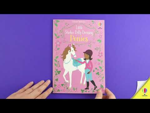 Книга Little Sticker Dolly Dressing: Ponies video 1