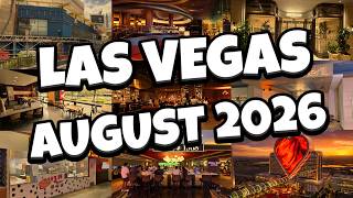 Las Vegas Will Never Be The Same! (August 2026 News Update)