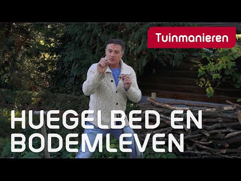 Natuurlijk tuinieren, permacultuur. Hügelbed. | Bodemleven