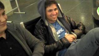 Fanny Air, Glenda spends the night at San Antonio Airport