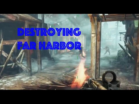 Fallout 4 Far Harbor - Ending 3 - Destroying Far Harbor