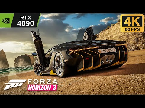 FORZA HORIZON 3: Gameplay 4K | O Início PT-BR | RTX 4090 60FPS