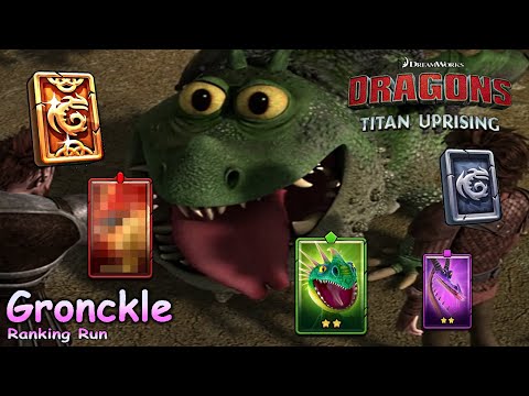 Dragons: Titan Uprising / Gronckle Ranking Run / Full Battle / BP 8600+ / (HTTYD)