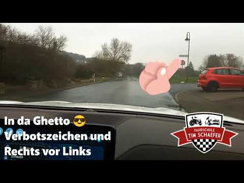 FSTS #PrüfungsLifeHacks Schlüchtern - In da Ghetto. Verbotszeichen und Rechts vor Links