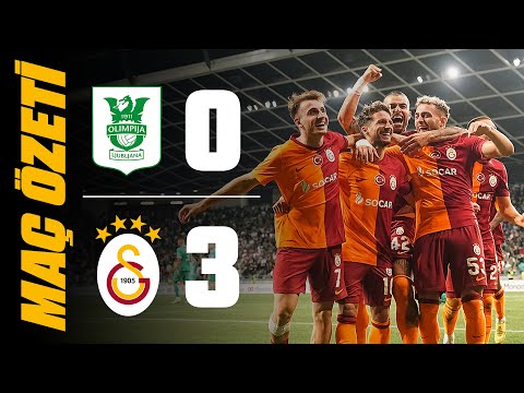 📺 Geniş Özet | NK Olimpija Ljubljana 0-3 Galatasaray #UCL