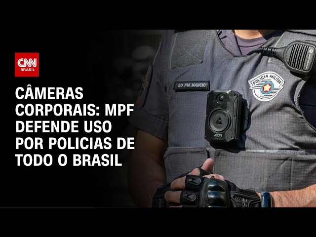 MPF defende uso de câmeras corporais por policias | CNN ARENA