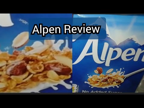 Alpen (No Added Sugar) Review  || #Alpen || Alpen Blue ||  #AlpenBlue ||