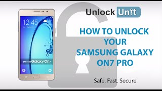 HOW TO UNLOCK Samsung Galaxy On7 Pro