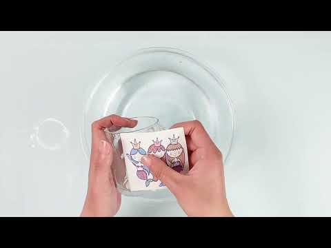 Papel Decal Calcomania Deslizable Agua Uñas Cerámica Taza