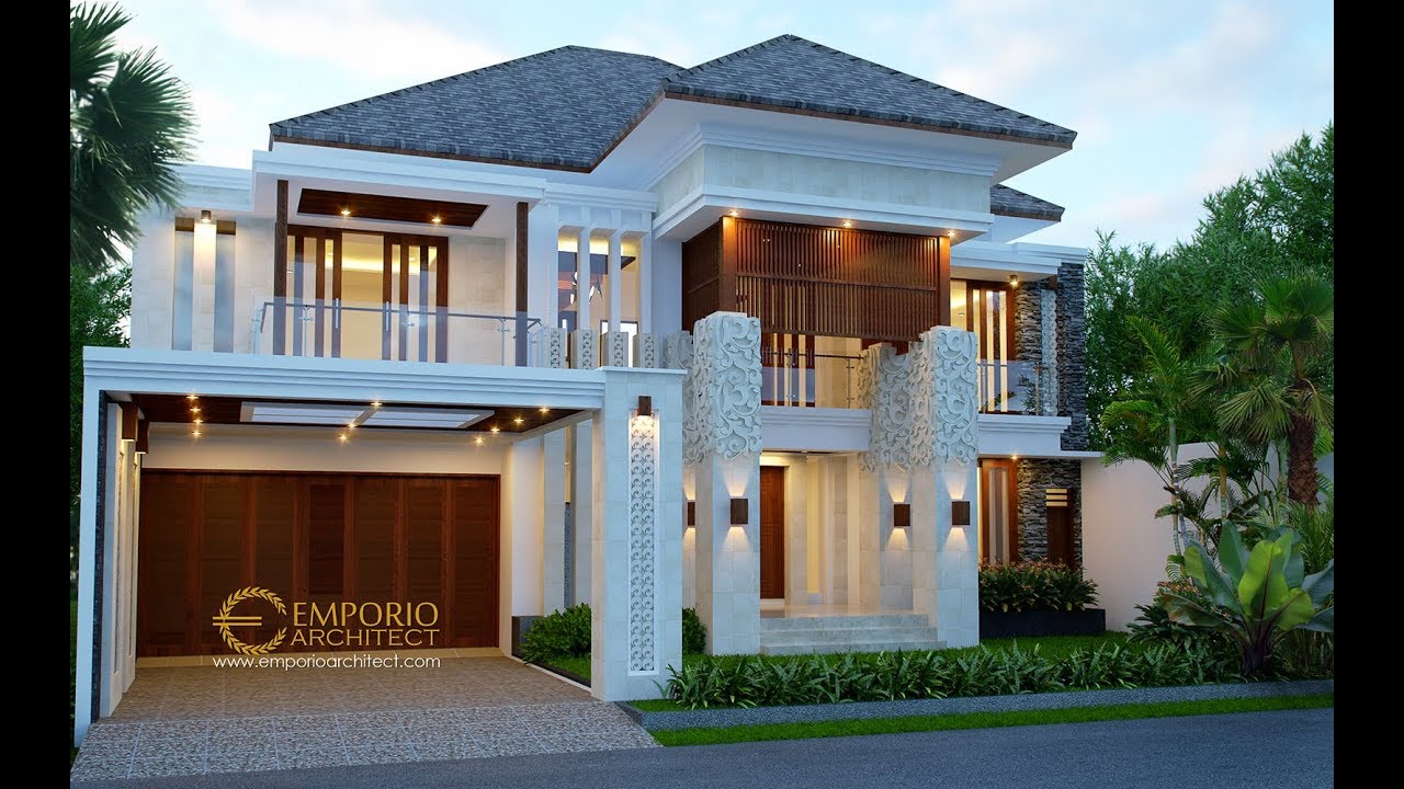 Video 3D Desain Rumah Villa Bali 2 Lantai Beverly Ave Type A10 - Batam