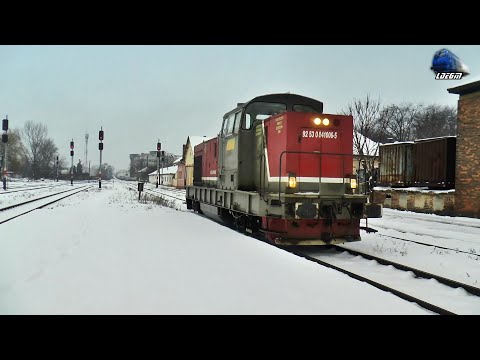 🚂❄ Speedy LDH1360 841006-5 Vitezoman in Zăpadă/Snow in Gara Satu Mare Station - 20 January 2021