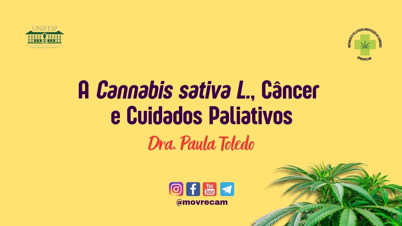 12ª Aula - A Cannabis sativa L., Câncer e Cuidados Paliativos